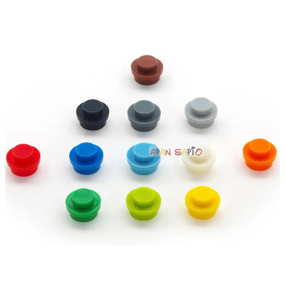 600pcs DIY Building Blocks Set – 12 Colours