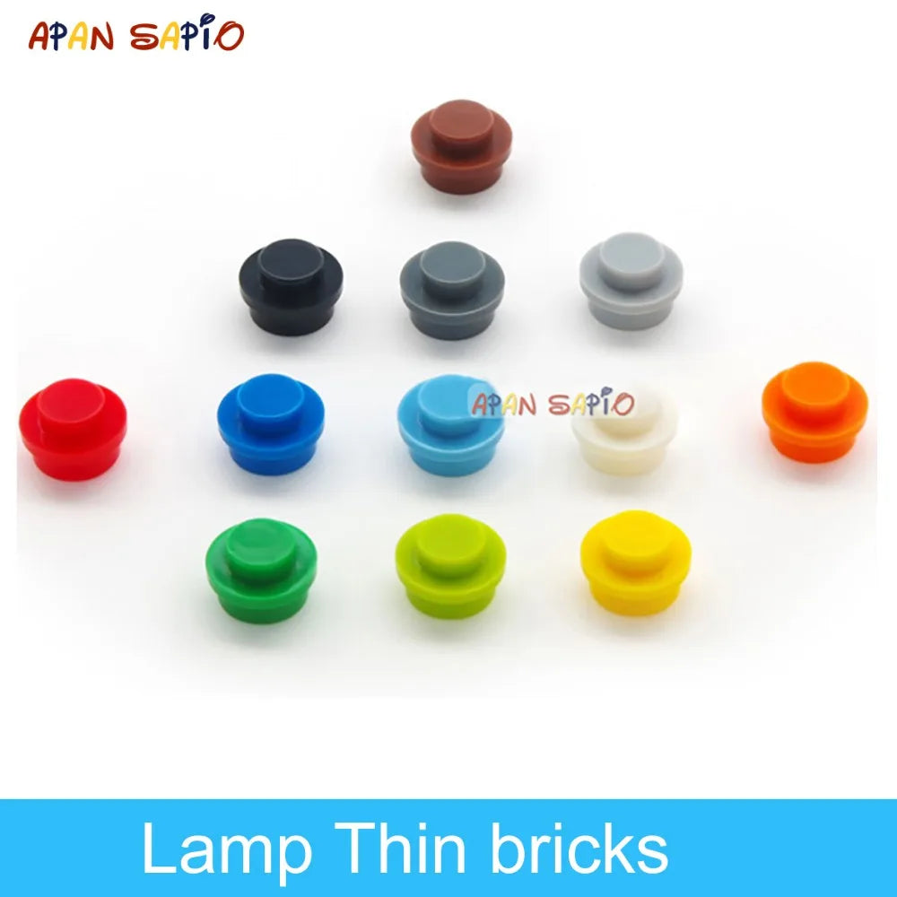 600pcs DIY Building Blocks Set – 12 Colours