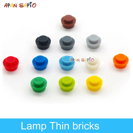 600pcs DIY Building Blocks Set – 12 Colours
